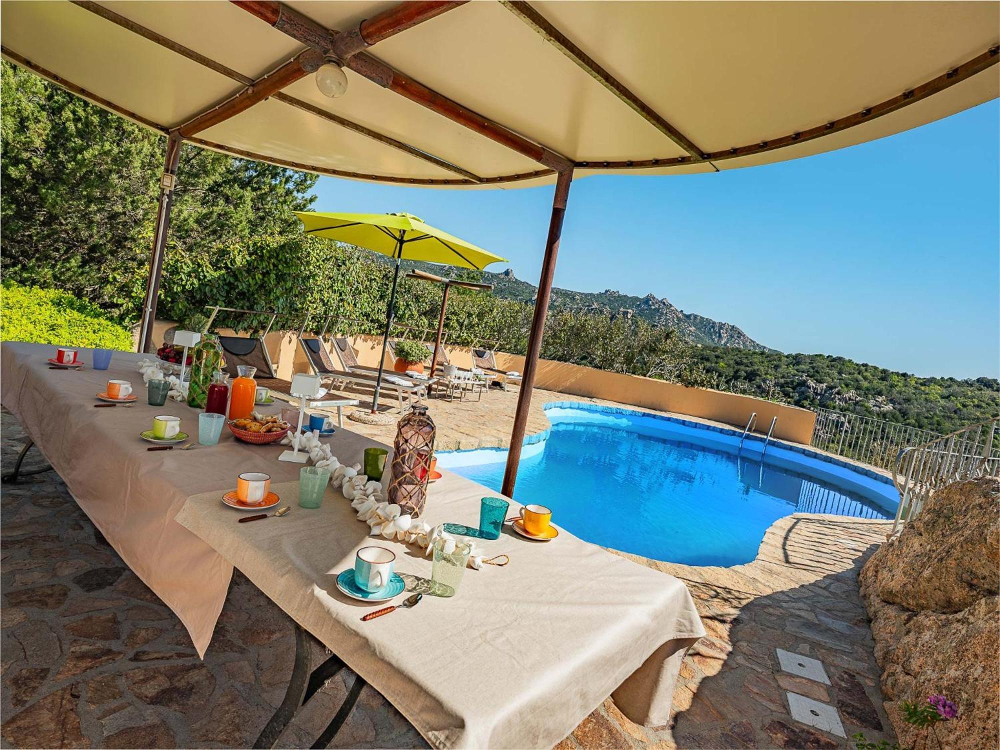 Sardinia Family Villas - Villa Nina With Private Pool Abbiadori Eksteriør billede