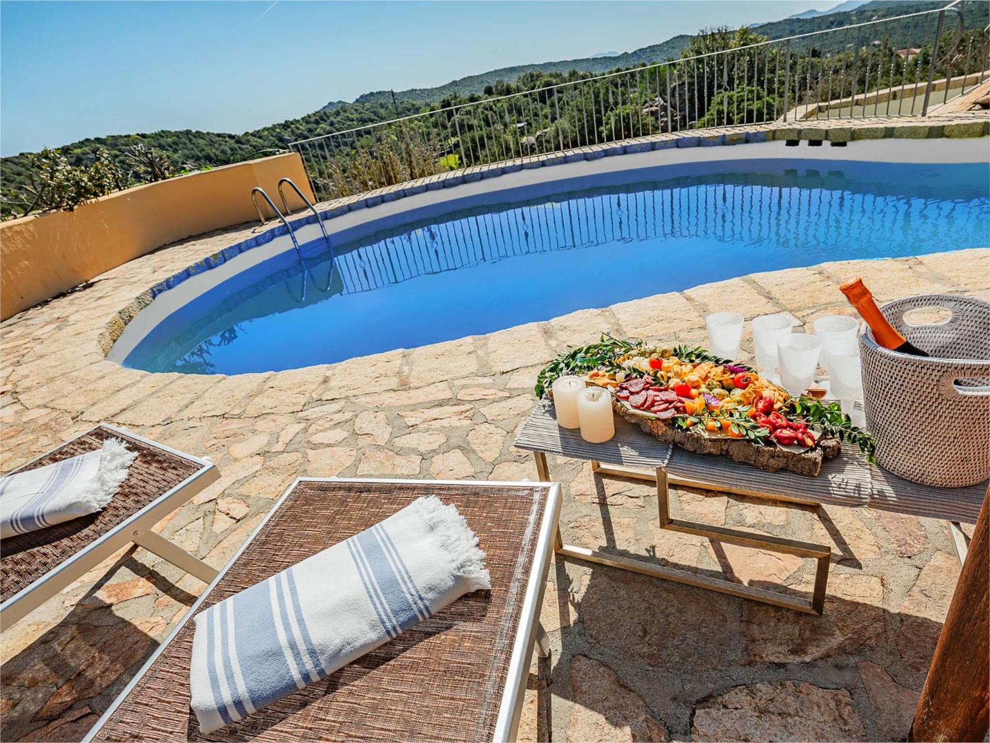 Sardinia Family Villas - Villa Nina With Private Pool Abbiadori Eksteriør billede